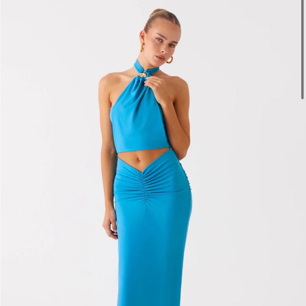 Peppermayo Vibrant Blue Dress